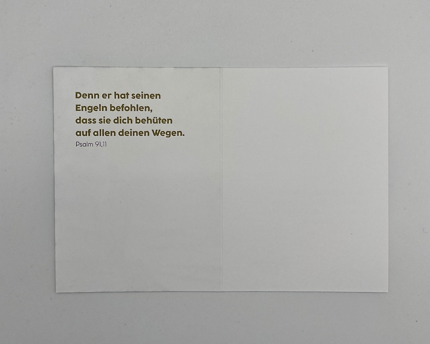 Bronzeengel im Geschenkkarton inkl. Begleitkarte