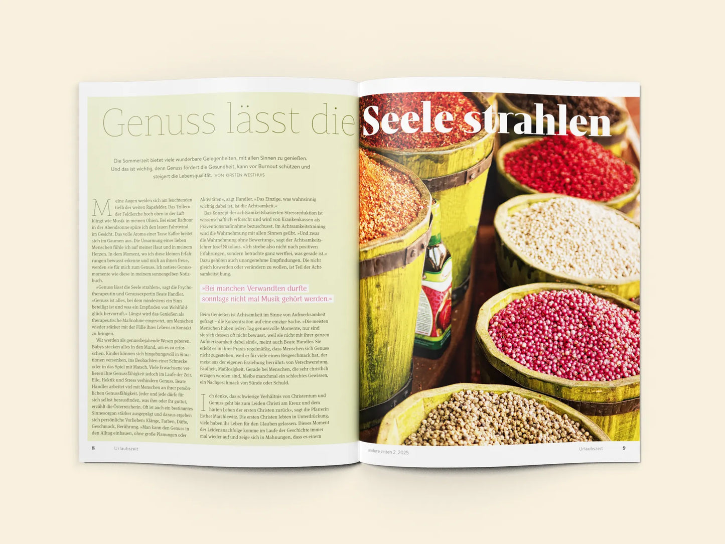 Magazin zum Kirchenjahr "andere zeiten" (2/25)