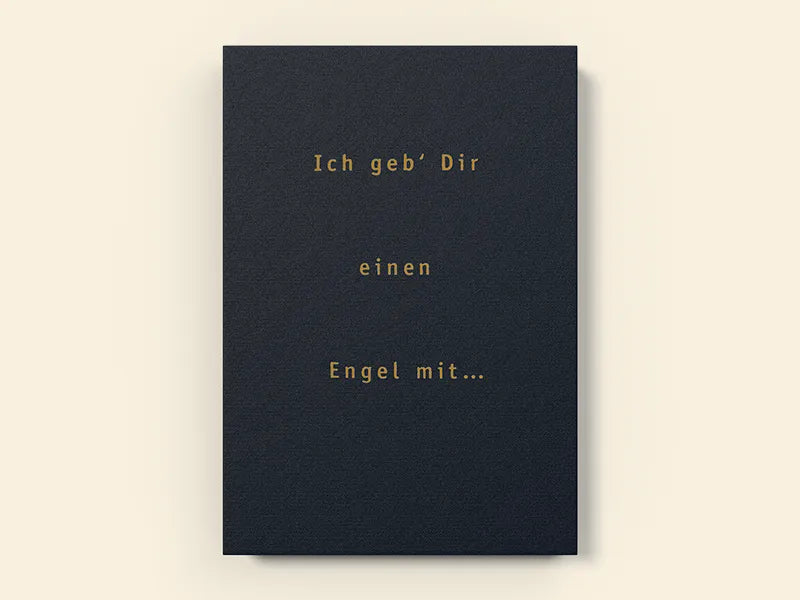 Geschenkkarton für den Bronzeengel