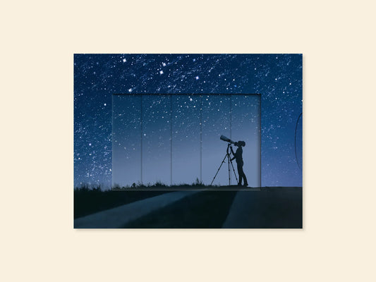 Schiebekarte "Sternenhimmel"