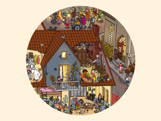 Wimmelbild "Herbst"