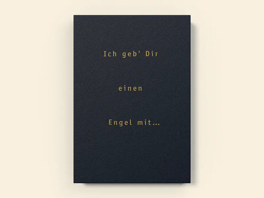 Geschenkkarton für den Bronzeengel
